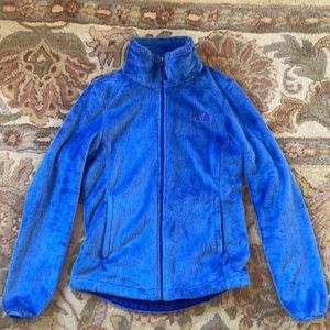North face blue fleece